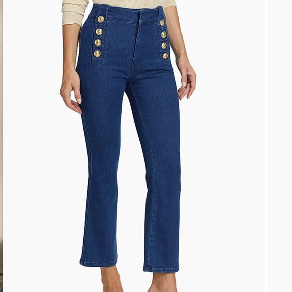 NWT | Derek Lam 10 Crosby Denim Robertson Cropped Jeans | Size 27 - Picture 2 of 7